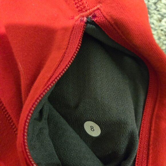 Lululemon In Stride Jacket Currant Red 8 - Picture 2 of 7